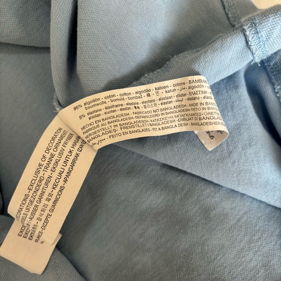 Girls Size 10/12 Zara Blue and White Pique Polo Activewear Tennis Dress - Picture 7 of 7